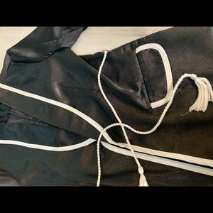 PLT dress satin robe dress